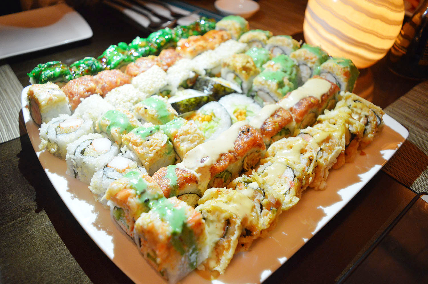 All You Can Eat Sushi @ Trattoria - Photo Credit: thespotist.com